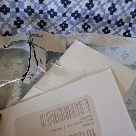 New Joie Monochrome Patterned Skinny Pants - Picture 2 of 4